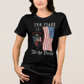 Women's US 250 "We the People" T-Shirt トライブレンドTシャツ (正面)