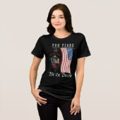 Women's US 250 "We the People" T-Shirt トライブレンドTシャツ (正面全面)