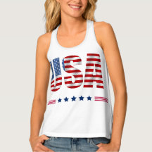 Women's USAタンクトップ