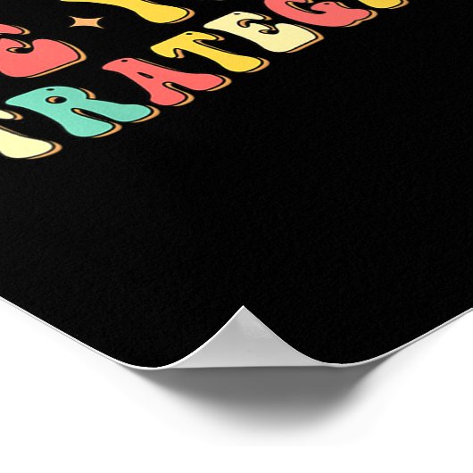 Womens Use Your Strategies Test Day Testing Exam S ポスター (角)