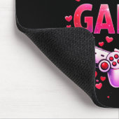 Women's V Is For Video Games Funny Valentines Game マウスパッド (コーナー)