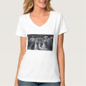 Womens V-Neck T-Shirt Tシャツ (正面)