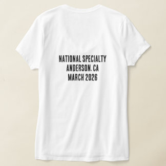 Women's V neck T Shirt Tシャツ