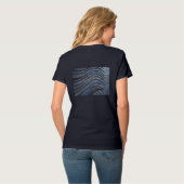 Womens V-Neck T-Shirt Tシャツ (裏面フル)