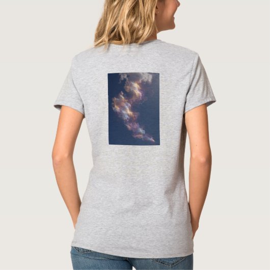 Womens V-Neck T-Shirt Tシャツ (裏面)