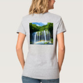 Womens V-Neck T-Shirt Tシャツ (裏面)