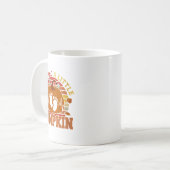 Womens Vintage Growing Little Thanksgiving Pumpkin コーヒーマグカップ (正面左)