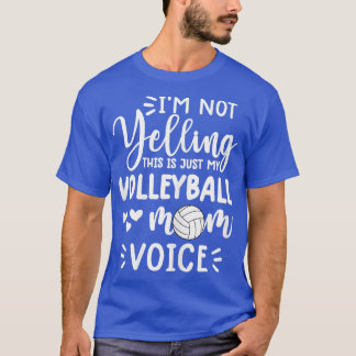 Womens volleyball mom tee  funny volleyball s for  tシャツ