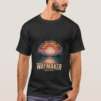 Womens Waymaker Promise Keeper Miracle Worker God  Tシャツ