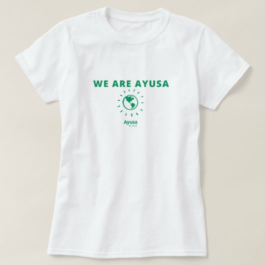 Women's We Are Ayusa T-Shirt 2022 Tシャツ (デザイン正面)