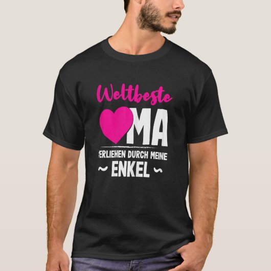 Womens Weltbeste Oma Ehrentitel Verliehen Durch Me Tシャツ (正面)