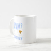 Womens Why Do I Finswim Funny Swim Humor For Aquat コーヒーマグカップ (正面左)