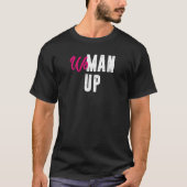 Womens woman up   tシャツ (正面)