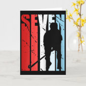 Womens Womens Field Hockey 35th Birthday Player Te カード (黄色い花)