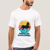Womens World Champion Saddlebred Training 5 Gaited Tシャツ (正面)