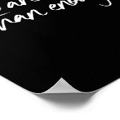 Womens You Are More Than Enough Motivational Quote ポスター (角)