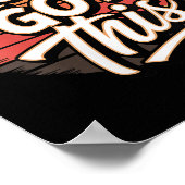 Womens You Got This – Retro-insred Motivational V- ポスター (角)