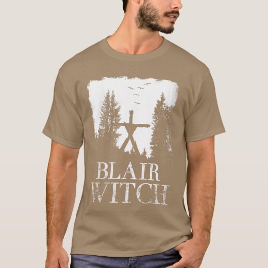 Womenshe Blair Witch Project Simplifiedrees Poster Tシャツ (正面)