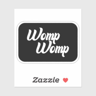 Womp Womp Vinylステッカー、ステッおもしろいカー シール