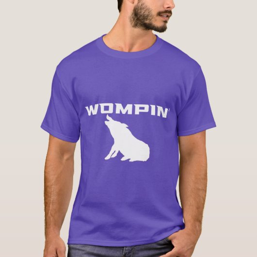 WOMPIN ホワイト オーバーサイズ Tシャツ (正面)