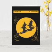 Womynの魔法使い カード (黄色い花)