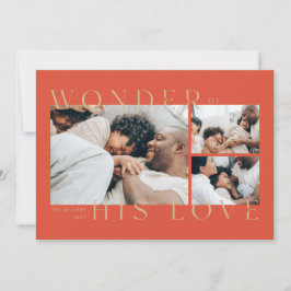 Wonder of His Love Christmas Card シーズンカード