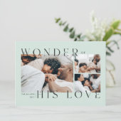 Wonder of His Love Christmas Card シーズンカード (スタンド正面)
