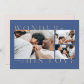 Wonder of His Love Christmas Card シーズンカード (正面/裏面)