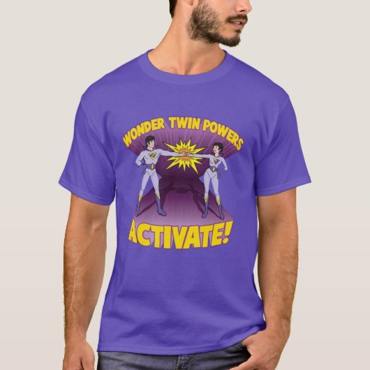 Wonder Twins Tシャツ (正面)