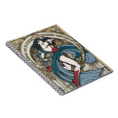 Wonder Woman Art Nouveau Panel ノートブック (右側)