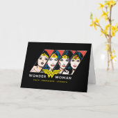Wonder Woman Comic Evolution Graphic カード (黄色い花)