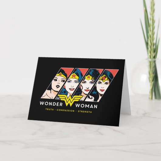 Wonder Woman Comic Evolution Graphic カード (正面)