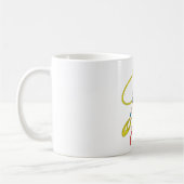 Wonder Woman Holds Lasso 3 コーヒーマグカップ (左)
