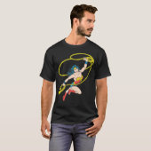 Wonder Woman Holds Lasso 3 Tシャツ (正面フル)