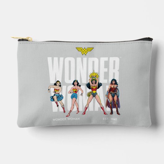 Wonder Woman Legends Forever Graphic アクセサリーポーチ (正面)