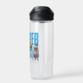 Wonder Woman Legends Forever Graphic ウォーターボトル (背面)