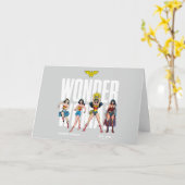 Wonder Woman Legends Forever Graphic カード (黄色い花)