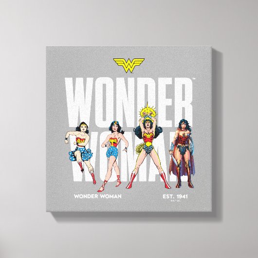 Wonder Woman Legends Forever Graphic キャンバスプリント (正面)
