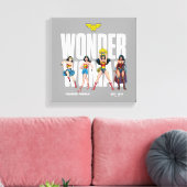 Wonder Woman Legends Forever Graphic キャンバスプリント (インサイチュ (リビング))