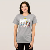 Wonder Woman Legends Forever Graphic トライブレンドTシャツ (正面全面)