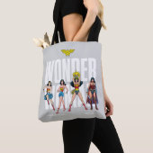 Wonder Woman Legends Forever Graphic トートバッグ (クローズアップ)