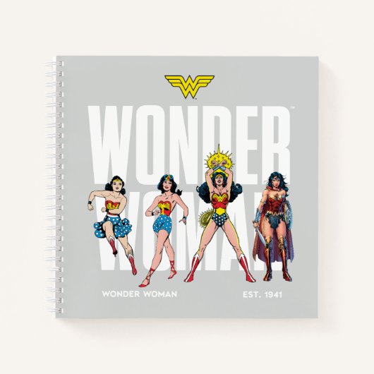 Wonder Woman Legends Forever Graphic ノートブック (正面)