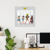 Wonder Woman Legends Forever Graphic ポスター (ホームオフィス)