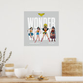 Wonder Woman Legends Forever Graphic ポスター (キッチン)