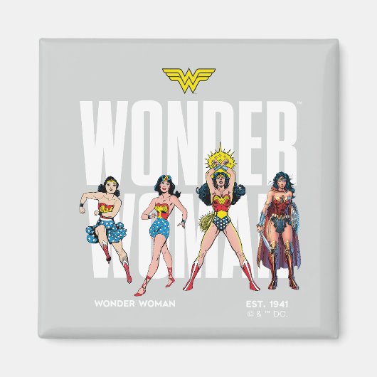 Wonder Woman Legends Forever Graphic マグネット (正面)