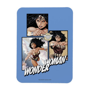 Wonder Woman New 52 Comic Art Graphic マグネット