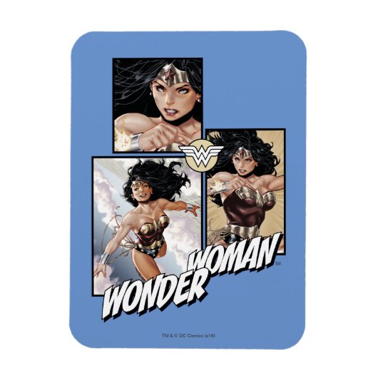 Wonder Woman New 52 Comic Art Graphic マグネット (縦)