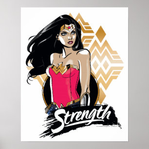 Wonder Woman Strength ポスター