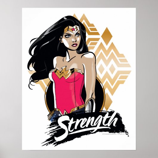 Wonder Woman Strength ポスター (正面)