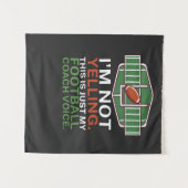 Wonderful American Football Coach タペストリー (正面(横))